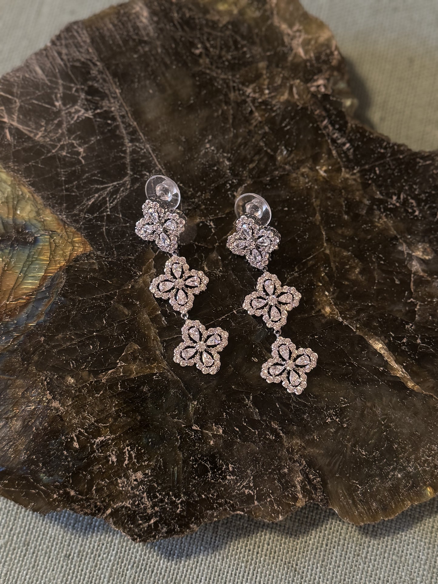 Boucles d’oreilles Snowflakes
