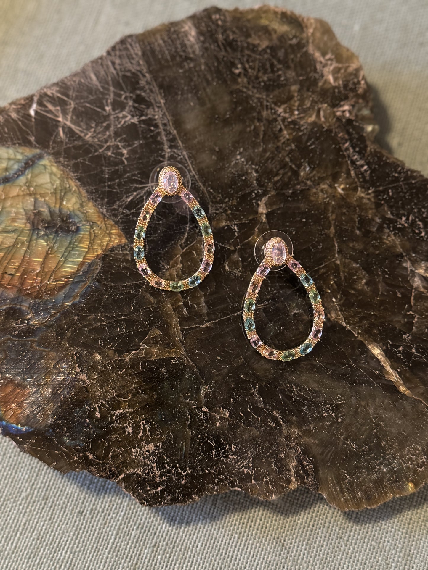 Boucles d’oreilles Pluie Pastel