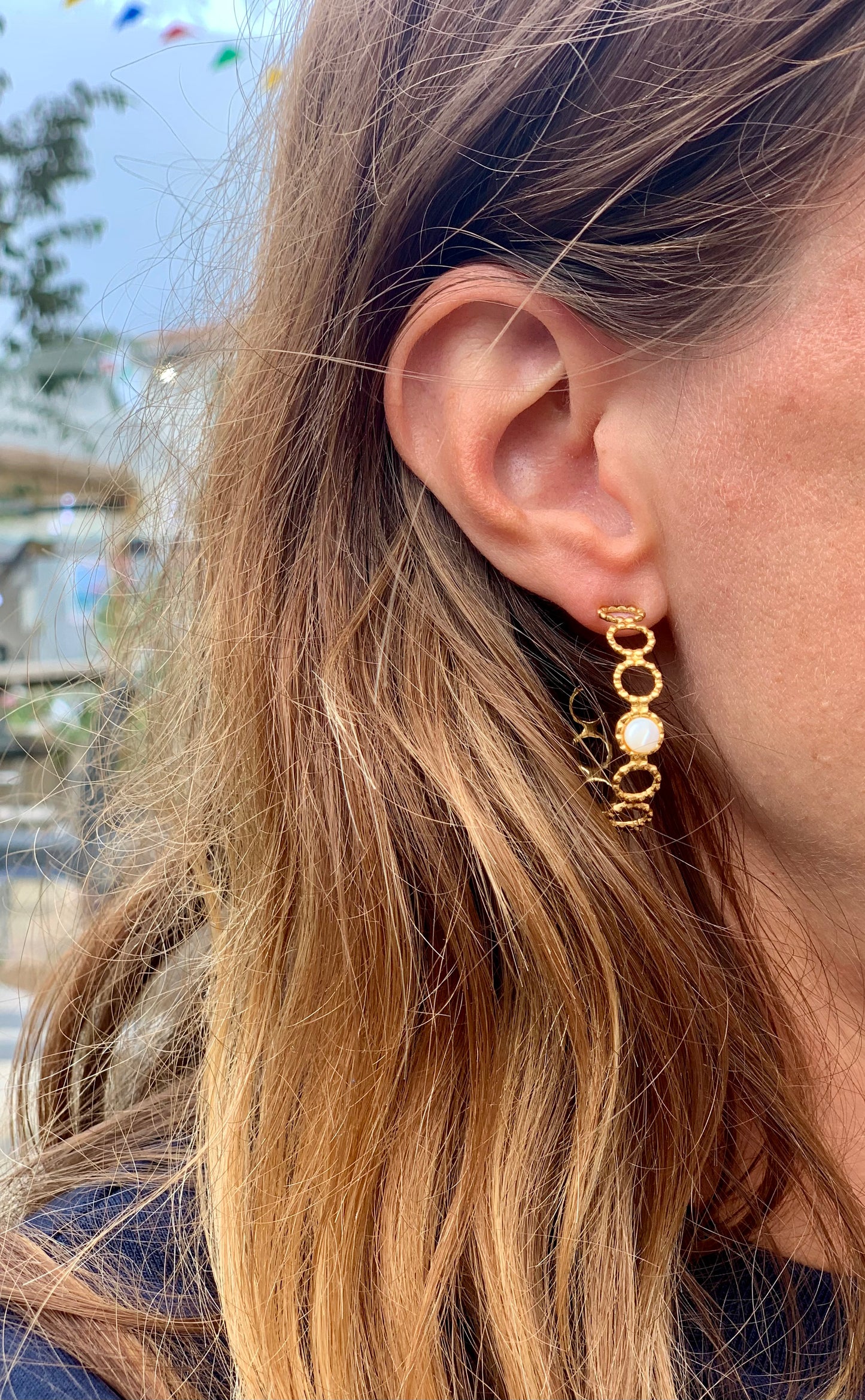 Boucles d'oreilles Dentelle