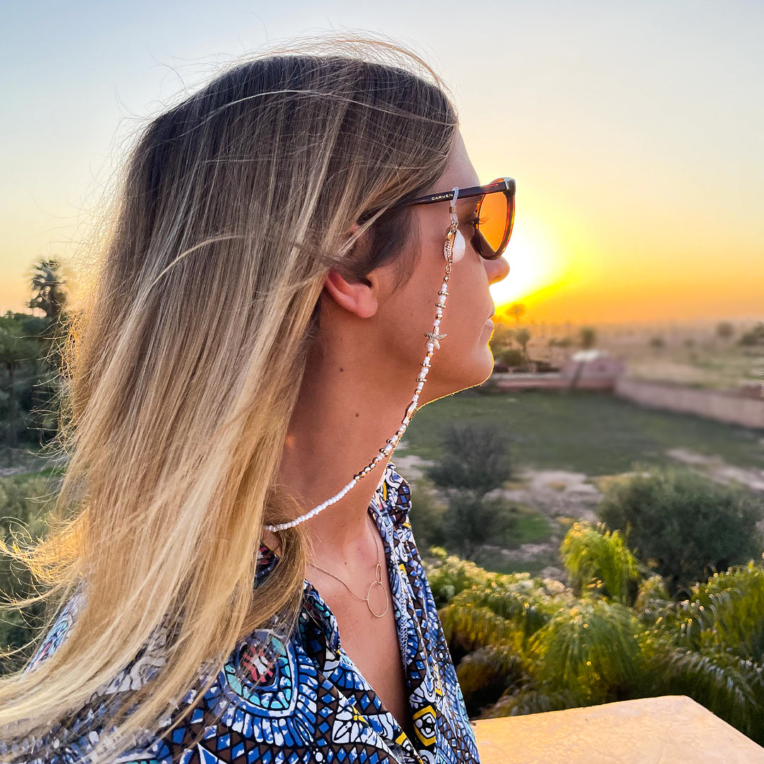 Chaîne à lunettes Coquillages