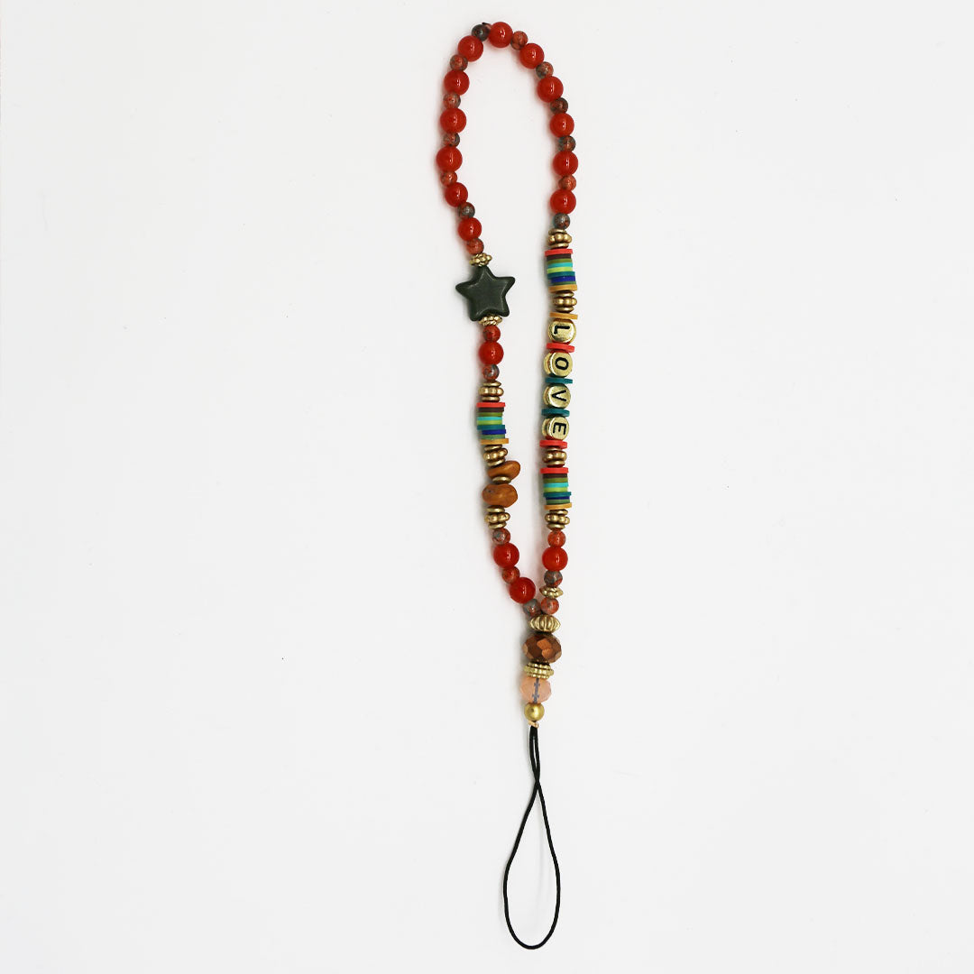 Chaîne de téléphone Courte Hippie